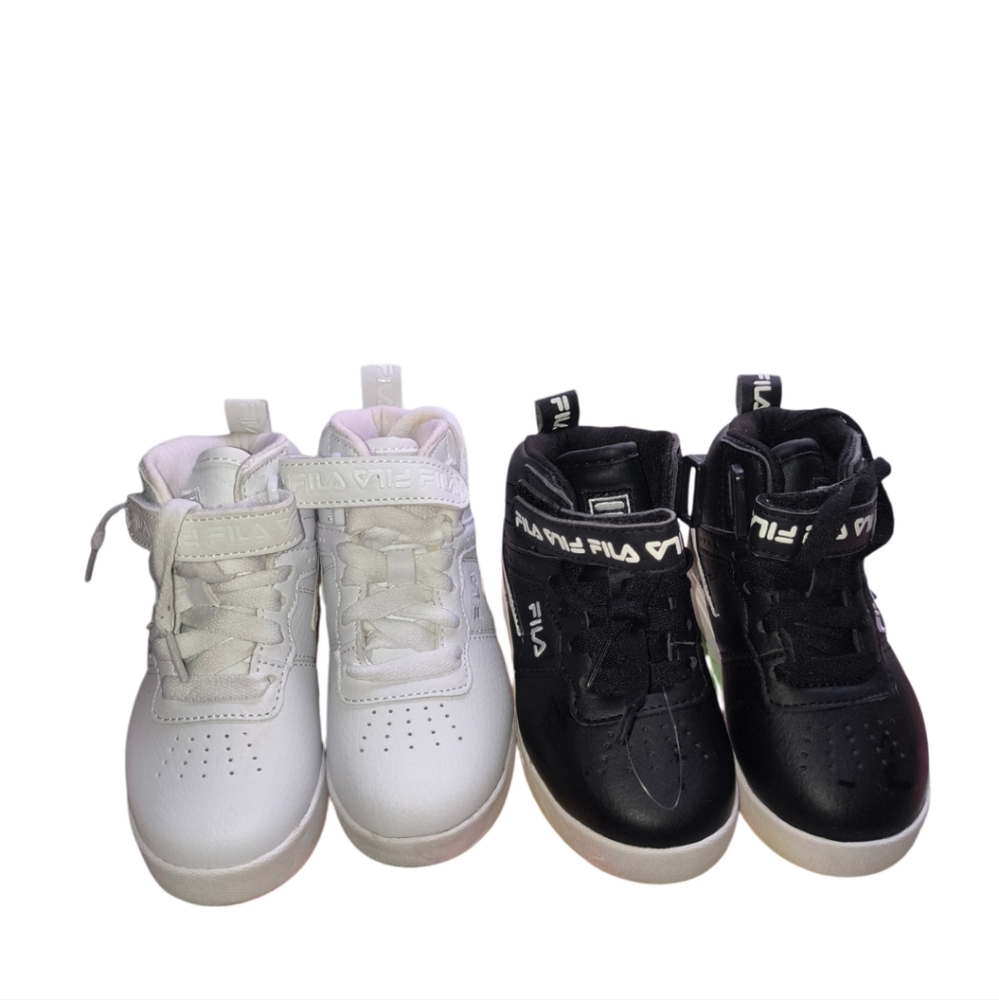 Fila  toddle White and Black bundle Sneakers